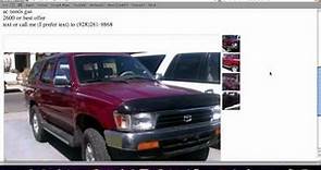 Craigslist Yuma Used Cars and Trucks - Chevy Silverado Under $4000 Available in 2012