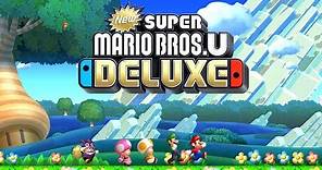 New Super Mario Bros. U Deluxe Worlds 1-9 Full Game (All Star Coins)