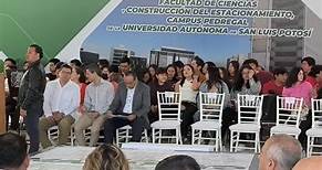 Arranque de las obras de reforzamiento del edificio de la Facultad de Ciencias Oficial y construcción del estacionamiento del campus Pedregal de la #UASLP | Universidad Autónoma de San Luis Potosí UASLP