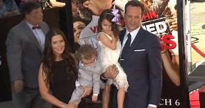 Vince Vaughn supported by family at Hollywood ceremony