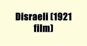Disraeli (1921 film)