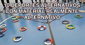 10 DEPORTES ALTERNATIVOS con MATERIAL realmente ALTERNATIVO (AUTOCONSTRUIDO)