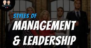 Management & Leadership Styles | Autocratic, Democratic, Paternalistic, Laissez- Faire and More