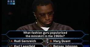 2/2 Sean "puffy" Combs on celeb Millionaire (high quality)