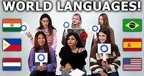 What Is The Most Common Language In The World?