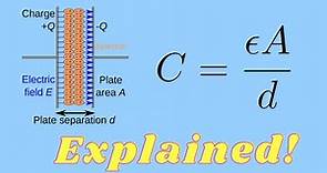 Parallel Plate Capacitor Equation Explained