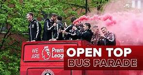 OPEN TOP BUS PARADE | Sheffield United celebrate promotion.