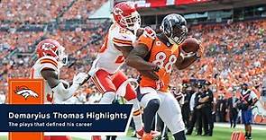 Demaryius Thomas' Broncos career highlights