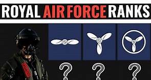ROYAL AIR FORCE RANKS - UPDATED