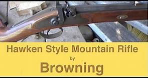 Hawken Style Rifle - Jonathan Browning Mountain Rifle