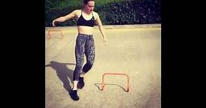 Daisy Ridley training 2016 for Star Wars: Episode VIII
