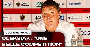 Thierry Oleksiak : "La Coupe de France ? Une magnifique compétition"