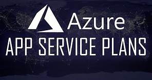 Azure App Service Plans