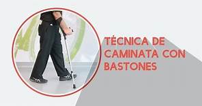 Correcto uso de bastones - ¿Cómo caminar?