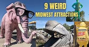 Best HIDDEN and WEIRD Roadside Attraction in the Midwest USA