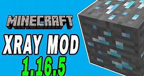 Minecraft 1.16.5 How To Install XRAY Classic MOD Tutorial (1.16)