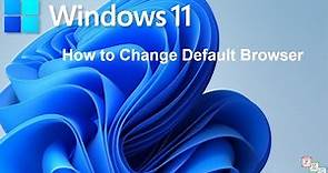 How to Change Default Browser in Windows 11