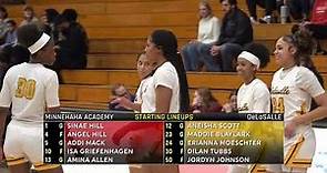 High School Girls Basketball: Minnehaha Academy vs. DeLaSalle (2023-24)