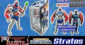 Stratos New Eternia Masterverse Masters of the Universe HANDS ON Review + MOTU Classics Comparison