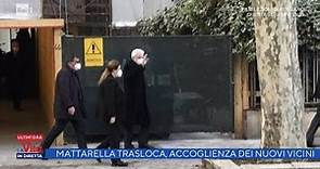 Il Presidente Mattarella trasloca, l'accoglienza dei vicini - La vita in diretta 26/01/2022
