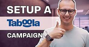 Taboola Tutorial with Native Expert: How to setup a Taboola Campaign (Native Advertising)