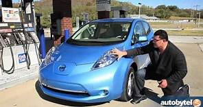 2011 Nissan LEAF Test Drive & Electric Car Review