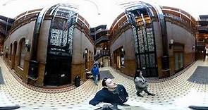Exploring inside the Bradbury Building (360º Tour)
