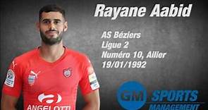 Rayane Aabid Saison 2019-2020