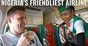 NIGERIA'S FRIENDLIEST AIRLINE? AZMAN AIR on a 737 CLASSIC!
