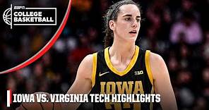 44 PTS for Caitlin Clark 😤 Iowa Hawkeyes vs. Virginia Tech Hokies | Full Game Highlights