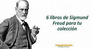 PSICOANÁLISIS 🔶 6 LIBROS de SIGMUND FREUD 😁😁