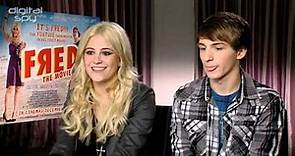 Pixie Lott and Lucas Cruikshank chat 'Fred: The Movie'