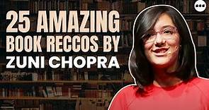 25 Amazing Book Recommendations By Zuni Chopra
