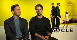 The Man From UNCLE Interview - Henry Cavill & Armie Hammer