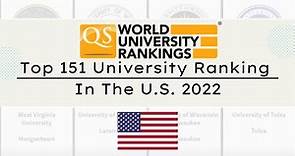 [2022]Top U.S. University Ranking ｜2022 QS University Ranking in the U.S. ｜Top university In U.S.