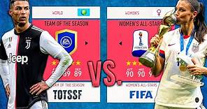 Women's ALL-STARS vs. TEAM OF THE SEASON! - FIFA 20 Career Mode