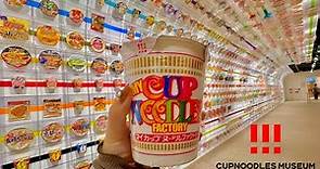 Making Experience at CUPNOODLES Factory🍜😳 | Cupnoodles Museum