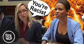 Candace Owens EXPLODES on White Liberal Professor