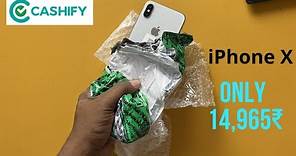 Cashify supersales iphone X Unboxing and Testing 😭