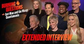 Ant-Man and the Wasp: Quantumania Cast Answer Burning Questions | Extended Interview