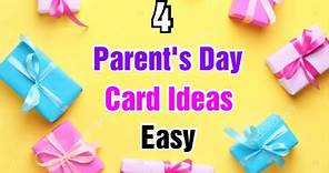 4 Amazing DIY Parent's Day Gift Ideas | Happy Parents Day Crafts | Parents Day Gifts 2023
