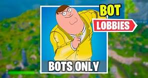How To Get BOT LOBBIES in Fortnite Chapter 5! (Bot Lobby Tutorial)