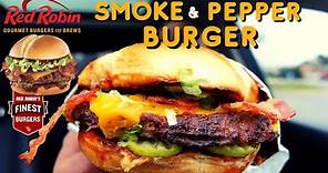 🍔Red Robin Smoke and Pepper Burger Review 🍔