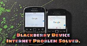 BlackBerry Internet Problem Solved | Fix BlackBerry WIFI Problem | BlackBerry | Research in Motion |