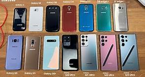 EVERY Samsung Galaxy S Comparison! (Galaxy S1 - S23 Ultra)
