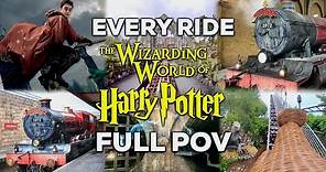EVERY RIDE at the Wizarding World of Harry Potter | Universal Studios Orlando