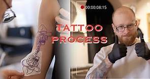 Old School Tattoo/Traditional tattoo process