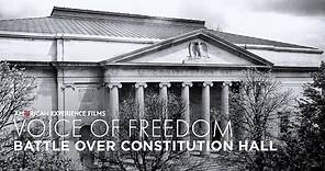 Marian Anderson, Constitution Hall and the NAACP | Voice of Freedom
