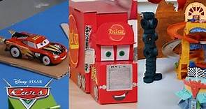 DIY Cardboard Race Track & Character Crafts for Kids | Pixar Cars