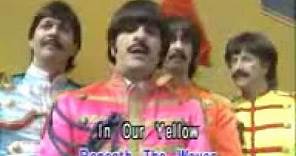 The Beatles Yellow Submarine (Subtitulado en ingles)